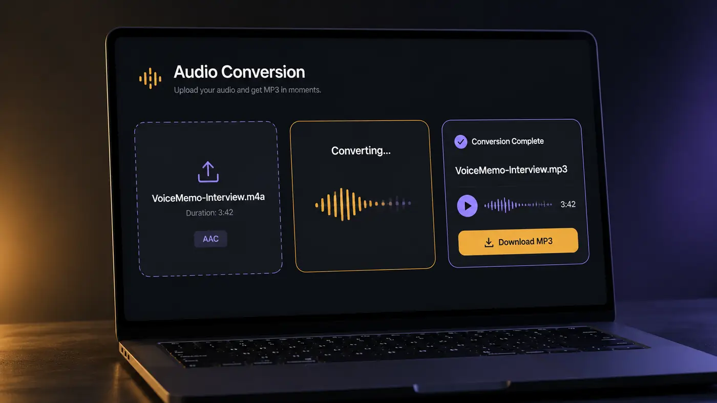 How to Convert M4A to MP3