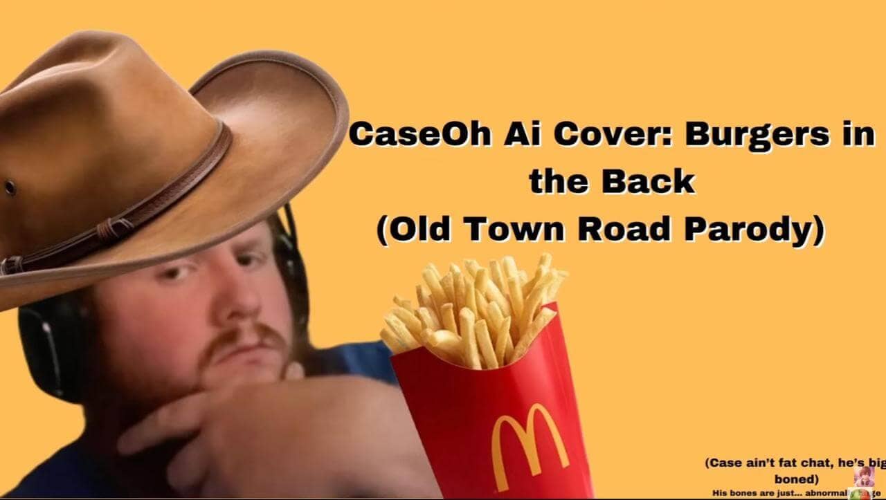 Caseoh AI翻唱 - burgers in the back